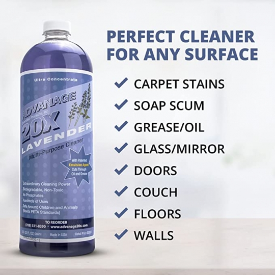 ADVANAGE 20X (Lavender) Quarts w/Mixing Applicator